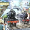 House of Puzzles Train Now Standing - 1000 Piece Jigsaw Puzzle
