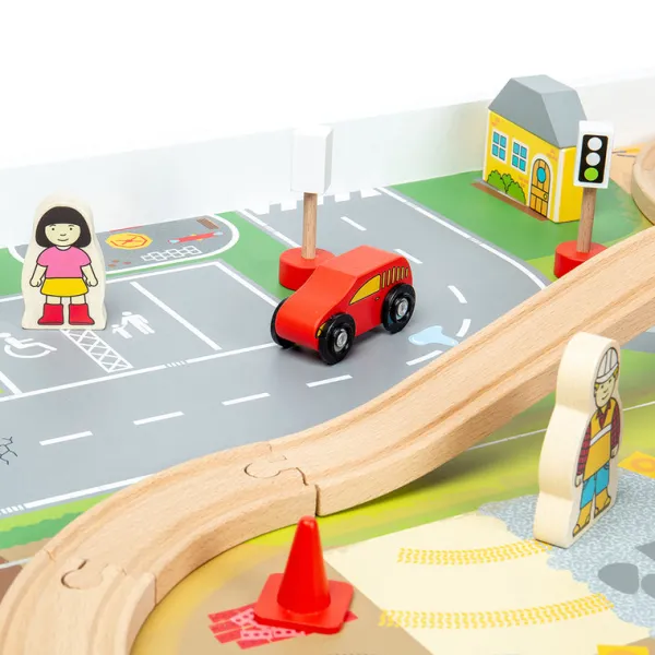 Bigjigs Rail Train Set & Table