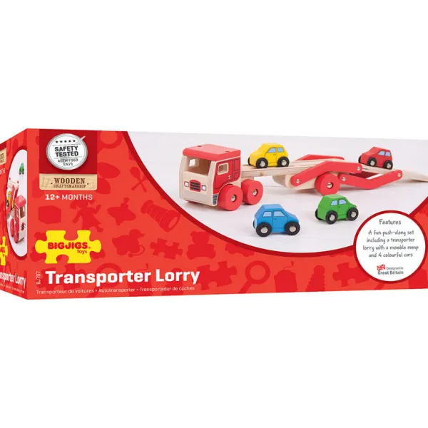 Bigjigs Toys Transporter Lorry