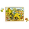Bigjigs Toys Tray Puzzle Digger (24 Pieces)