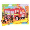 Bigjigs Toys Tray Puzzle Fire Engine