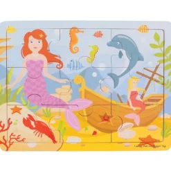 Bigjigs Toys Tray Puzzle (Mermaid)