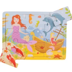 Bigjigs Toys Tray Puzzle (Mermaid)