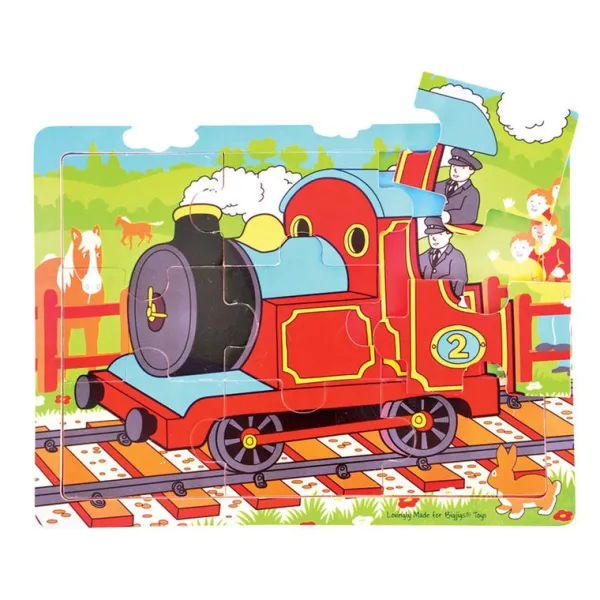 Bigjigs Toys Tray Puzzle Train
