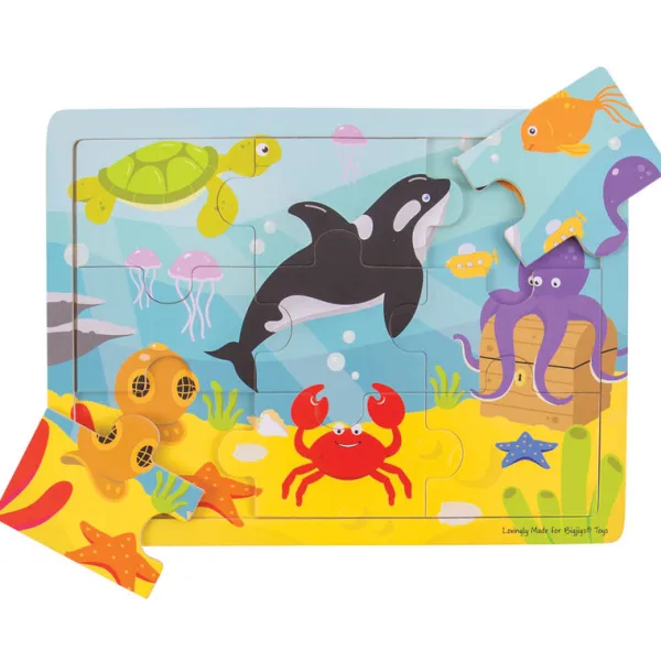 Bigjigs Toys Tray Puzzle (Underwater)