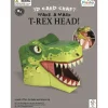 Fiesta Crafts T-Rex Head 3D Mask Card Craft Kit