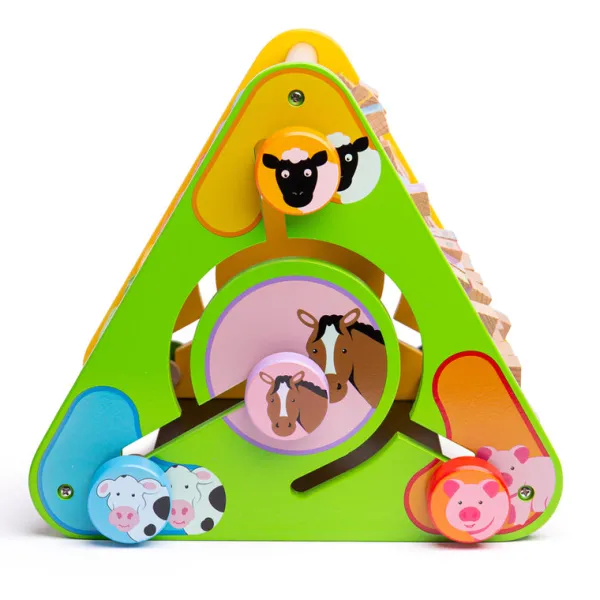 Bigjigs Baby Triangular Activity Centre