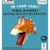 Fiesta Crafts Triceratops Puppet Craft Kit