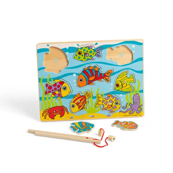 Bigjigs Toys Tropical Magnetic Fishing Game
