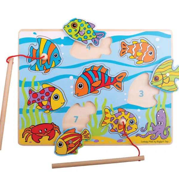 Bigjigs Toys Tropical Magnetic Fishing Game