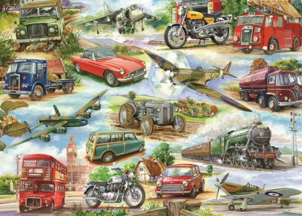 House of Puzzles Truly Classic - BIG 500 Piece Jigsaw Puzzle