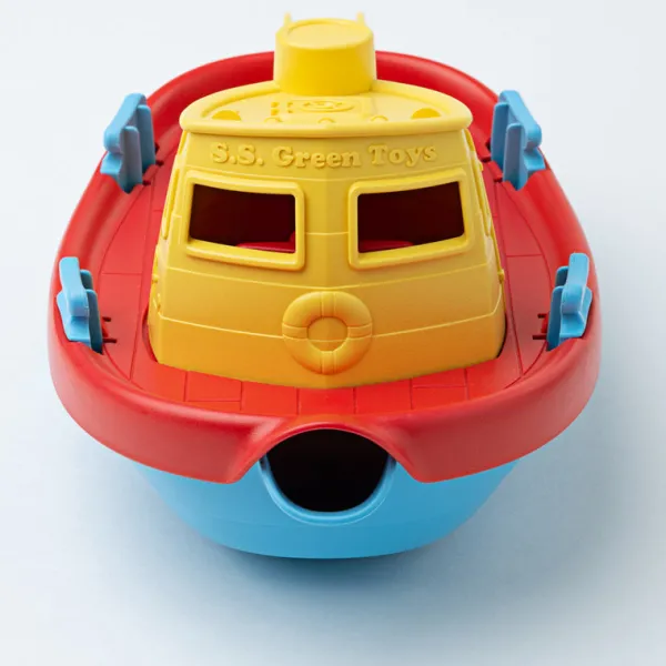 Green Toys Tugboat (Yellow)