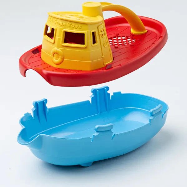 Green Toys Tugboat (Yellow)
