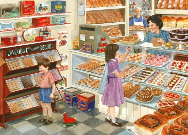 House of Puzzles Tuppenny Treats - BIG 500 Piece Jigsaw Puzzle
