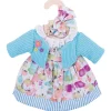 Bigjigs Toys Turquoise Cardigan and Dress (for Size Medium Doll)