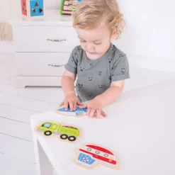 Bigjigs Toys Two Piece Puzzles (Transport)