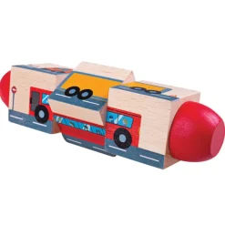 Bigjigs Toys Vehicle Twist Blocks