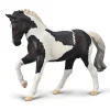 CollectA Warmblood Stallion - Black Tobiano
