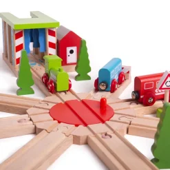 Bigjigs Rail 8 Way Turntable