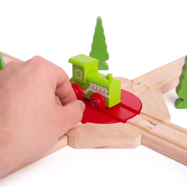 Bigjigs Rail 4 Way Turntable