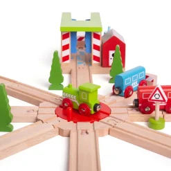Bigjigs Rail 8 Way Turntable