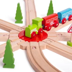 Bigjigs Rail 8 Way Turntable