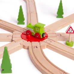 Bigjigs Rail 8 Way Turntable