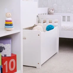 Tidlo White Toy Chest