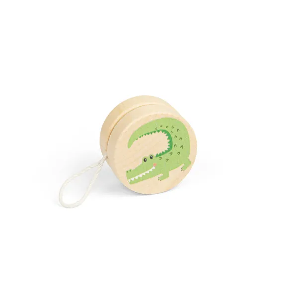 Bigjigs Toys Wildlife Yo-Yos - Whale, Croc