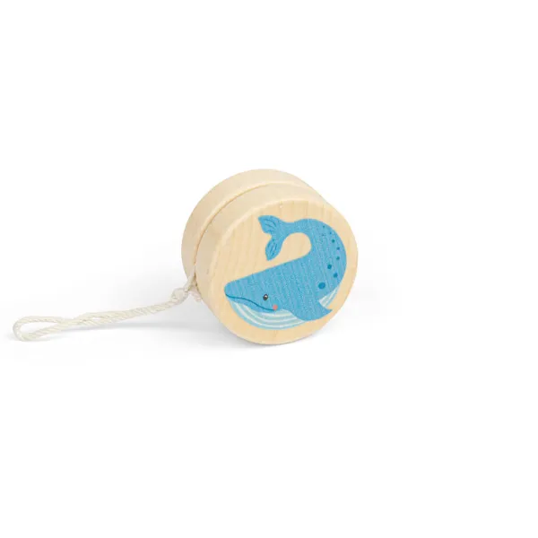 Bigjigs Toys Wildlife Yo-Yos - Whale, Croc