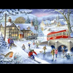 House of Puzzles Winter Games - 1000 Piece Jigsaw Puzzle