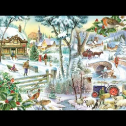 House of Puzzles Winter Wonderland - 1000 Piece Jigsaw Puzzle
