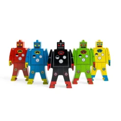 Schylling Wood Stacking Robots
