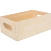 Bigjigs Toys Wooden Food Crate