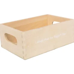 Bigjigs Toys Wooden Food Crate