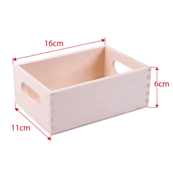 Bigjigs Toys Wooden Food Crate