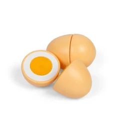 Bigjigs Toys Wooden Hard Boiled Egg (2 Pack)