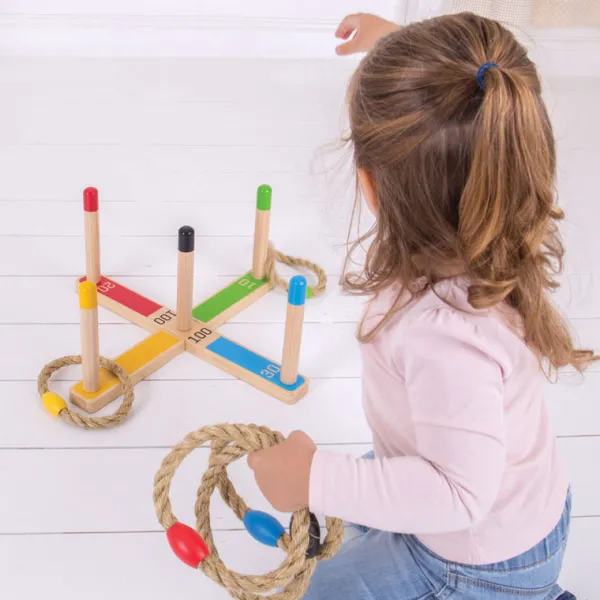 Bigjigs Toys Wooden Quoits