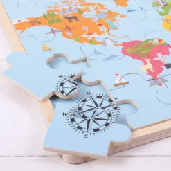 Bigjigs Toys World Map Puzzle